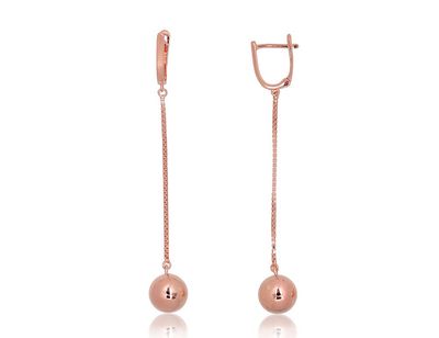 Paauksuoti Sidabriniai Auskarai Anglišku užsegimu A2204266PAuR