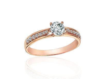 Gold Engagement Ring A1101246AuRCZ Gold Engagement Ring A1101246AuRCZ