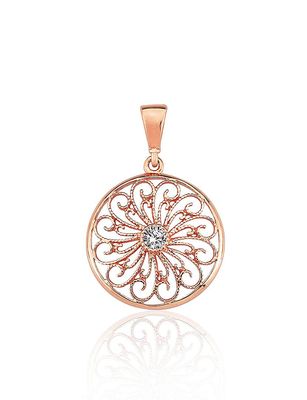 Gold Pendant Tree of Life A1301152AuRCZ