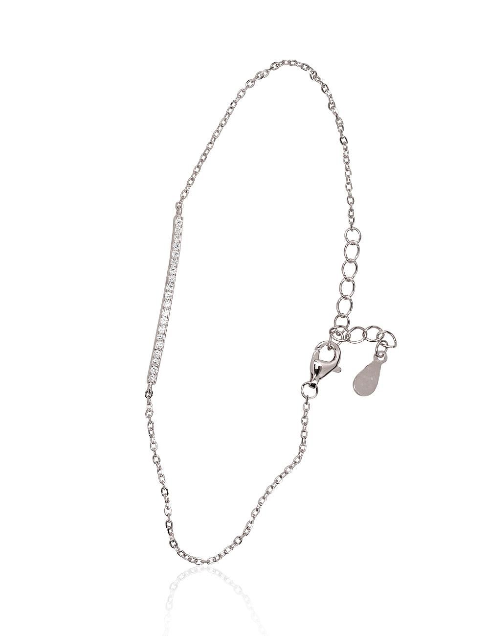 Silver bracelet A2600432PRhGrCZ Silver 925° Rhodium Plating Zirkons