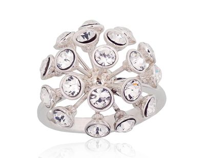 Silver ring A2101836SV Silver 925° Crystals  Women