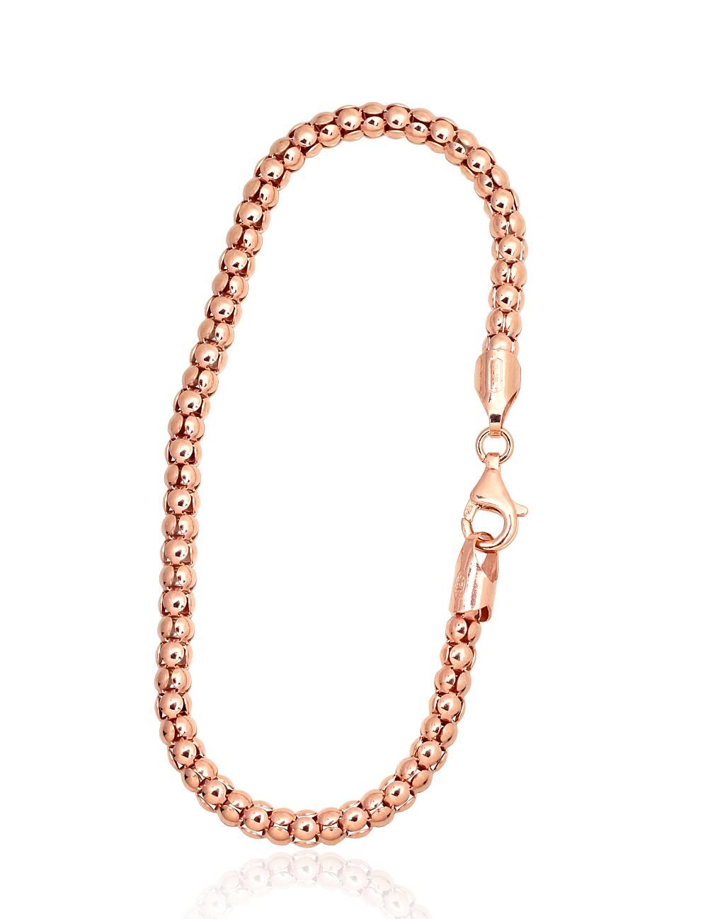 Silver bracelet A2600395PAuR Silver 925° red gold Plating Gold plated