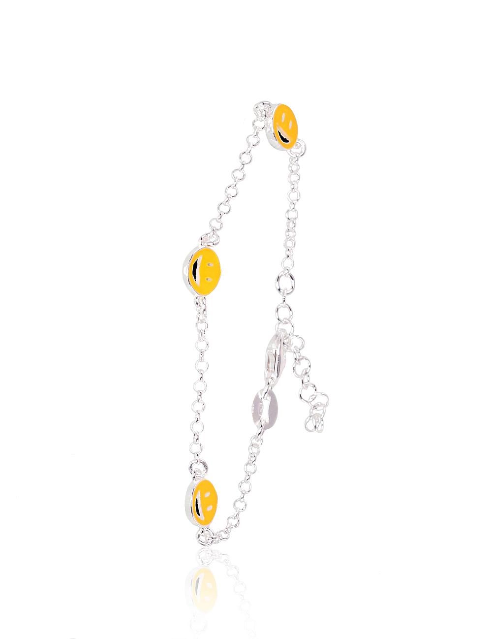 Silver bracelet A2600253MLYMLBKMLW Silver 925° Jewelery enamel