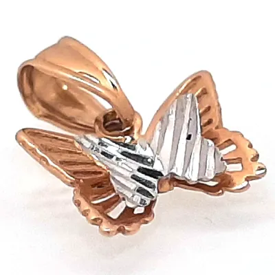 Butterfly Gold Pendant AD28792