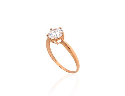 Goldener Verlobungsring DINA A1100010AuRCZ