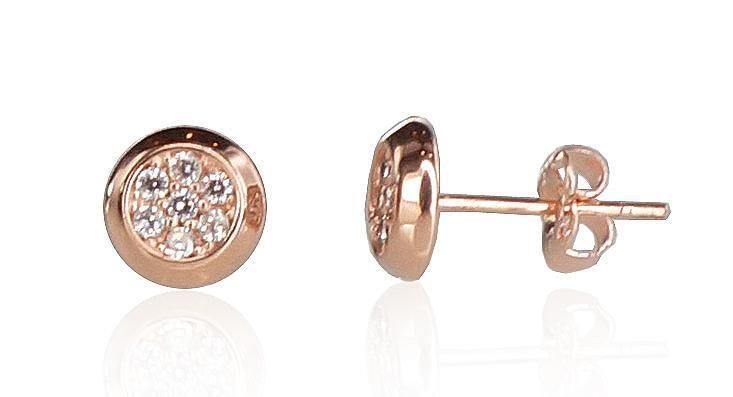 Gold Earrings A1200603AuRCZ