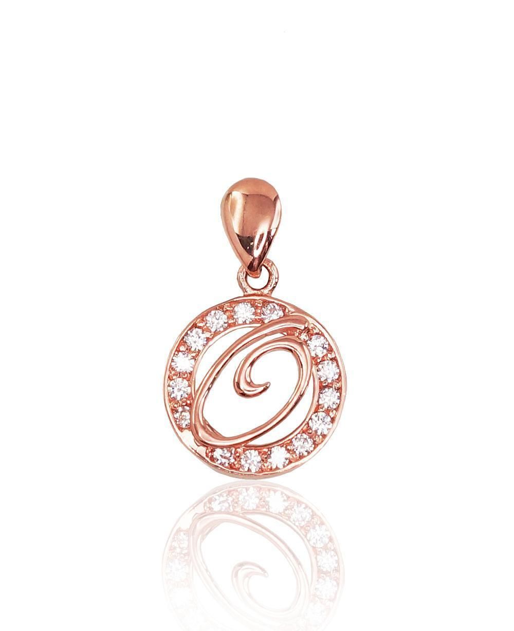 Gold Pendant, Letter O A1300136AuRCZ