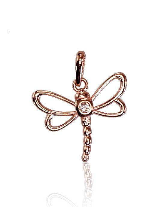 Dragonfly Gold Pendant A1300356AuRCZ