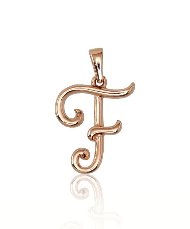 Gold Pendant Radio F