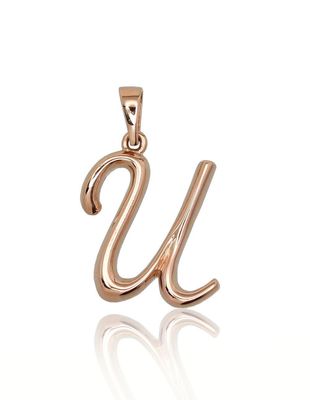 Gold Pendant, Letter U A1300591AuR