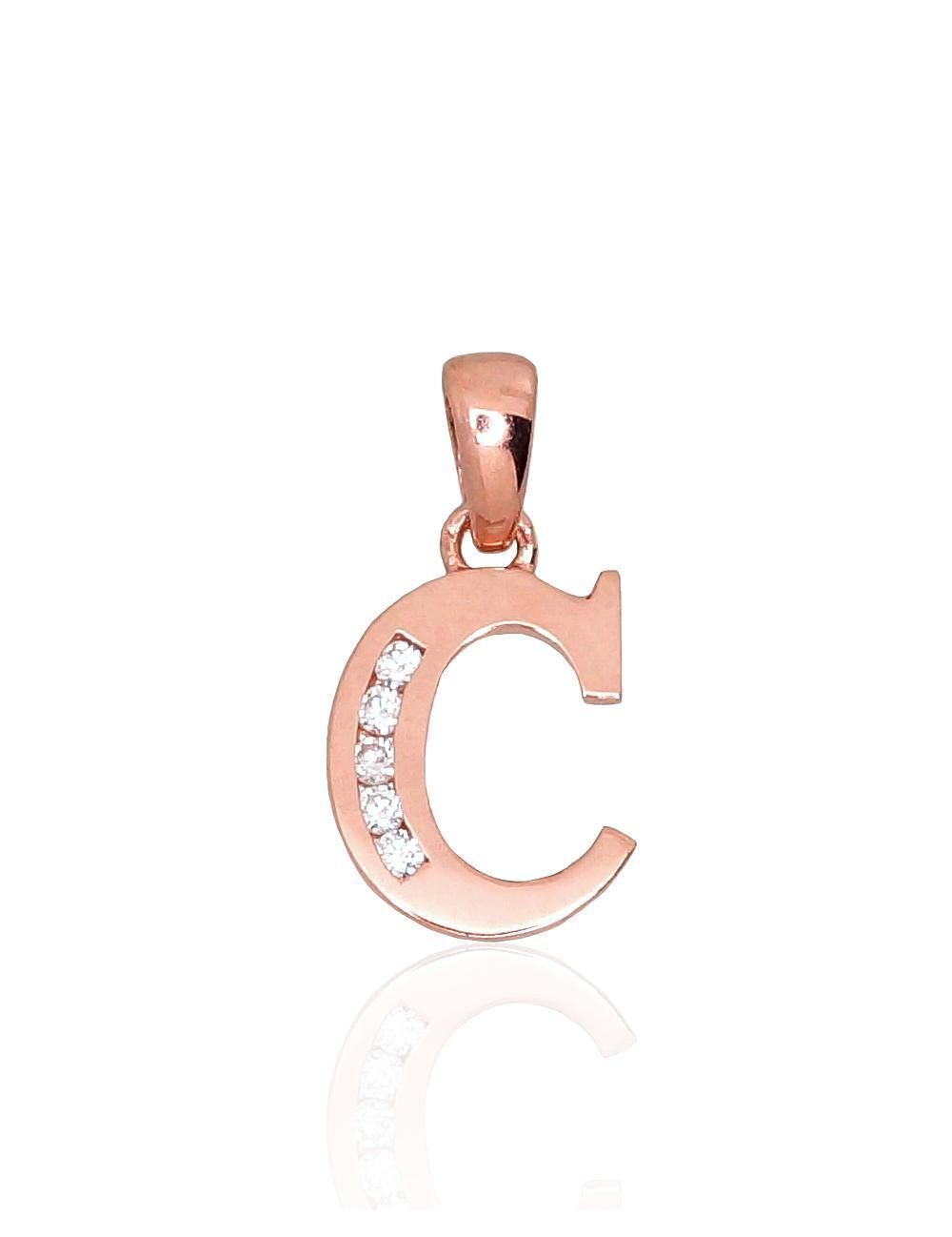 Gold Letter C Pendant A1300747AuRCZ
