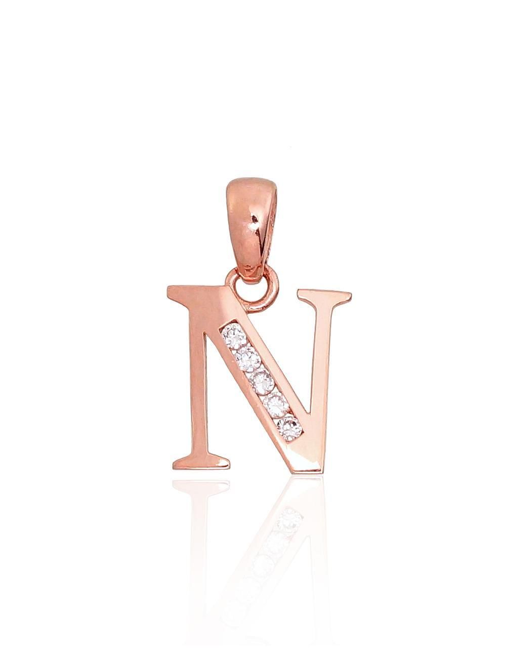 Gold Pendant N Letter A1300758AuRCZ