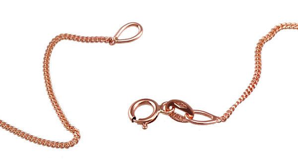 Gold Chain Curb Pattern 1 mm Thick Model A1400027AuR