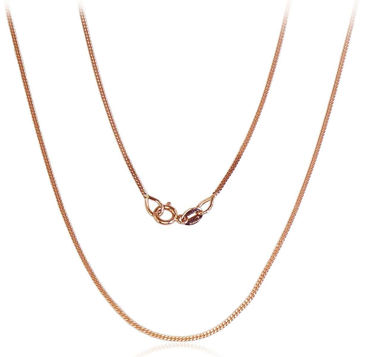 Gold Chain Curb Pattern 1 mm Thick Model A1400027AuR