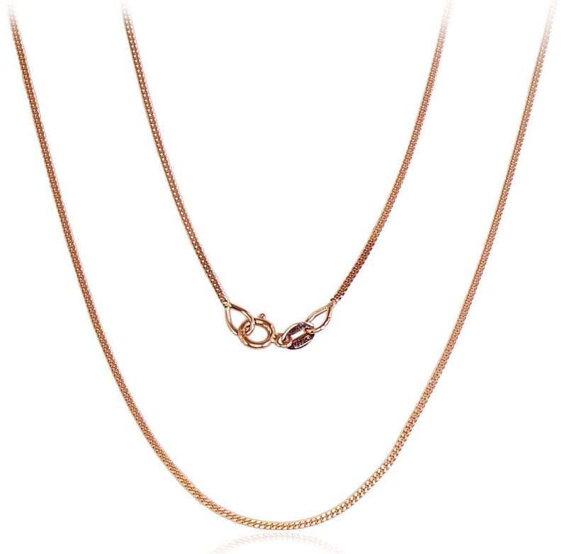 Gold Chain Curb Pattern 1 mm Thick Model A1400027AuR