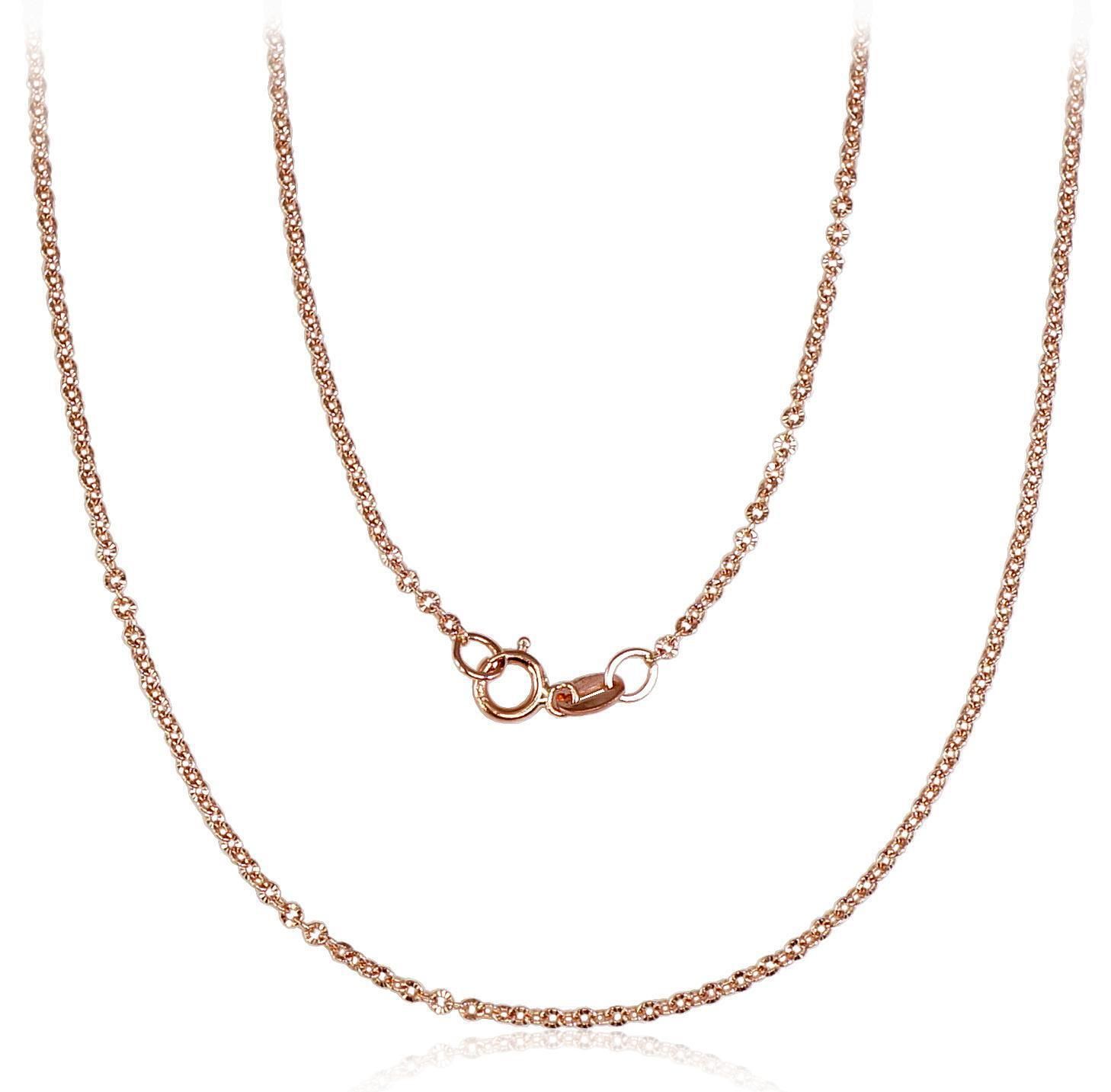 Gold chain anchor weave 1.4 mm thick A1400040