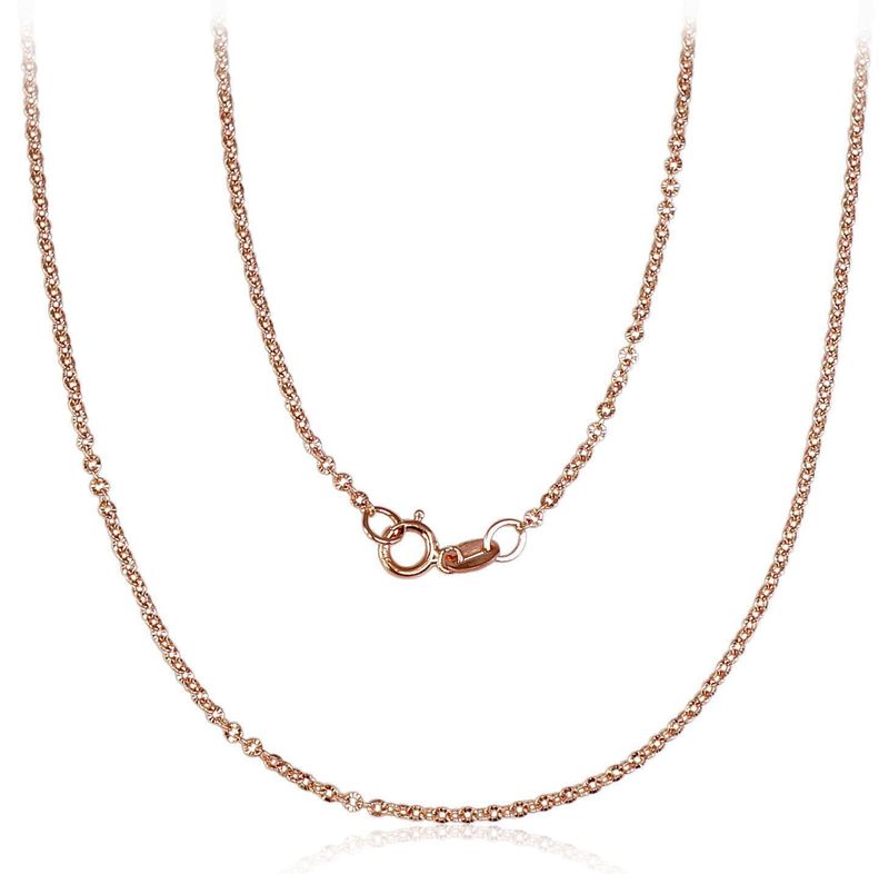 Gold chain anchor weave 1.4 mm thick A1400040