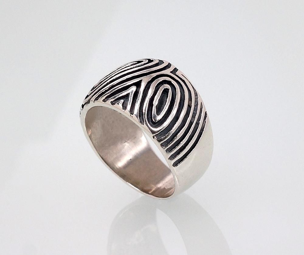 Silver ring, A2101394POxBk