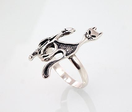Silver ring, A2101401POxBk