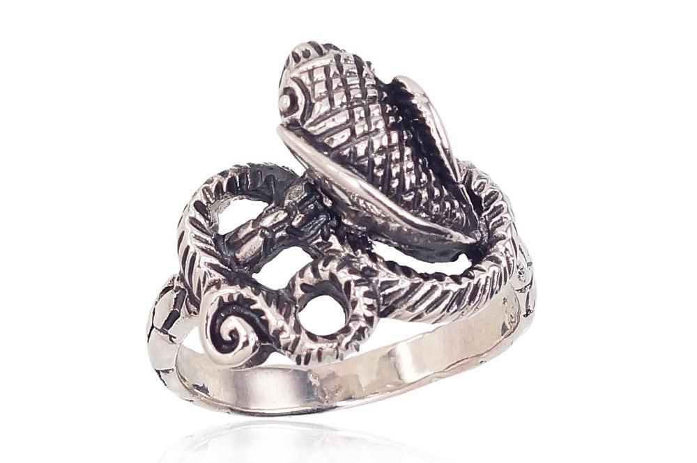 Snake Silver Ring