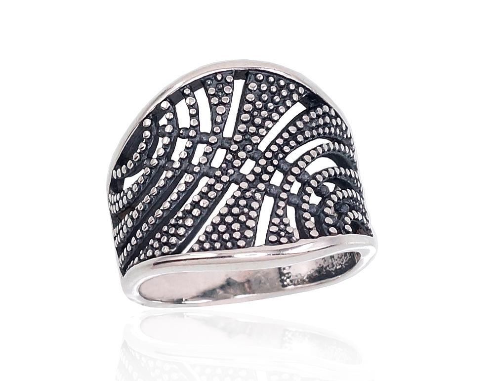 Silver ring, A2101671POxBk