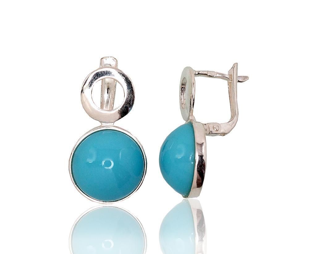 Silver earrings, A2202854PCLB