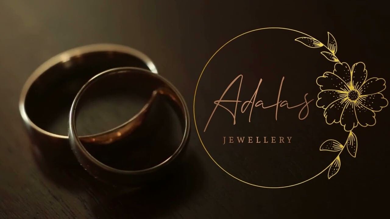 Pair of Gold Classic Wedding Rings: 6 mm.