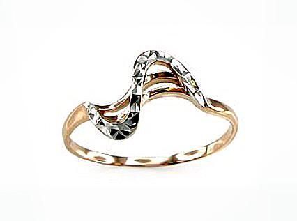 Gold ring for women, model A1100069AuRPRhW Gold ring for women, model A1100069AuRPRhW