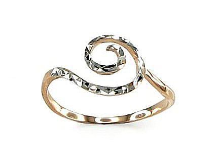 Red and White Gold Ring for Women A1100075AuRPRhW
