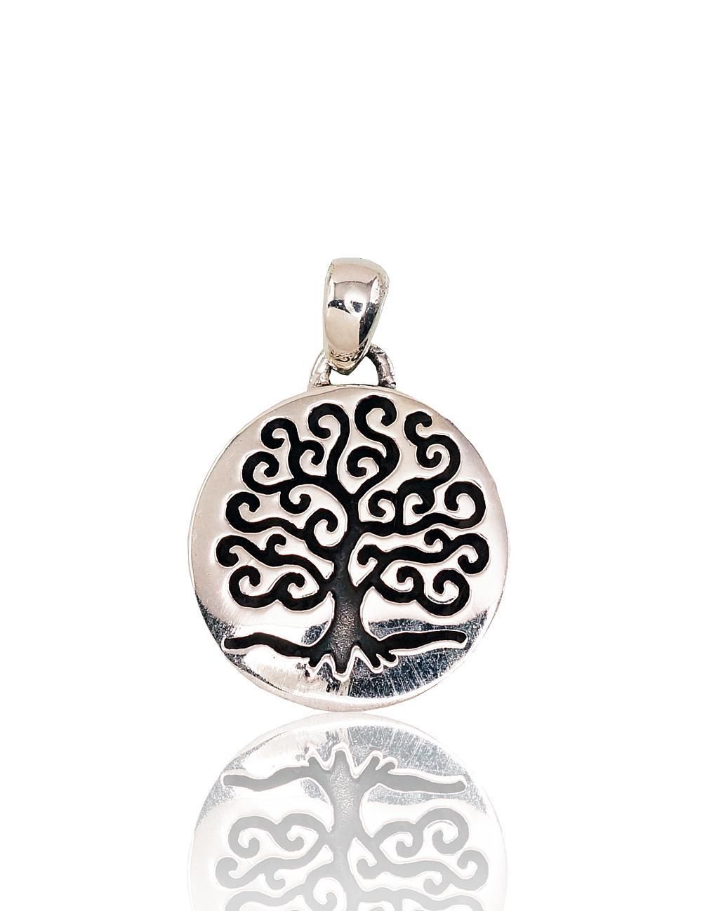 Silver pendant for women Model A2301696POxBk