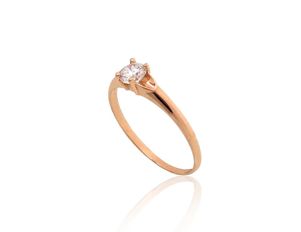 Gold Engagement Ring DINA II A1100011AuRCZ