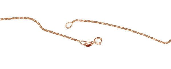 Men's Gold Chain Snail Weave A1400039AuR 1.15mm