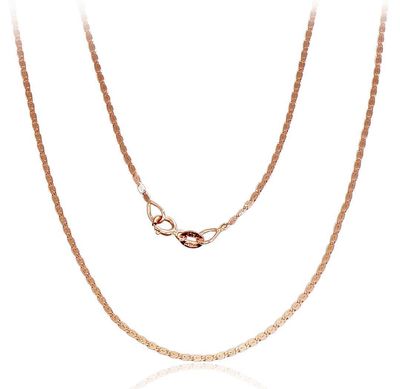 Men's Gold Chain Snail Weave A1400039AuR 1.15mm