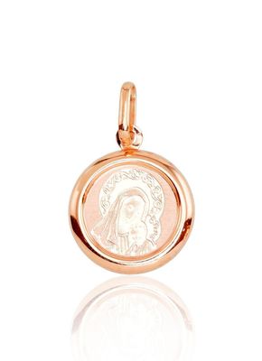 Cross red gold pendant, A1300051A