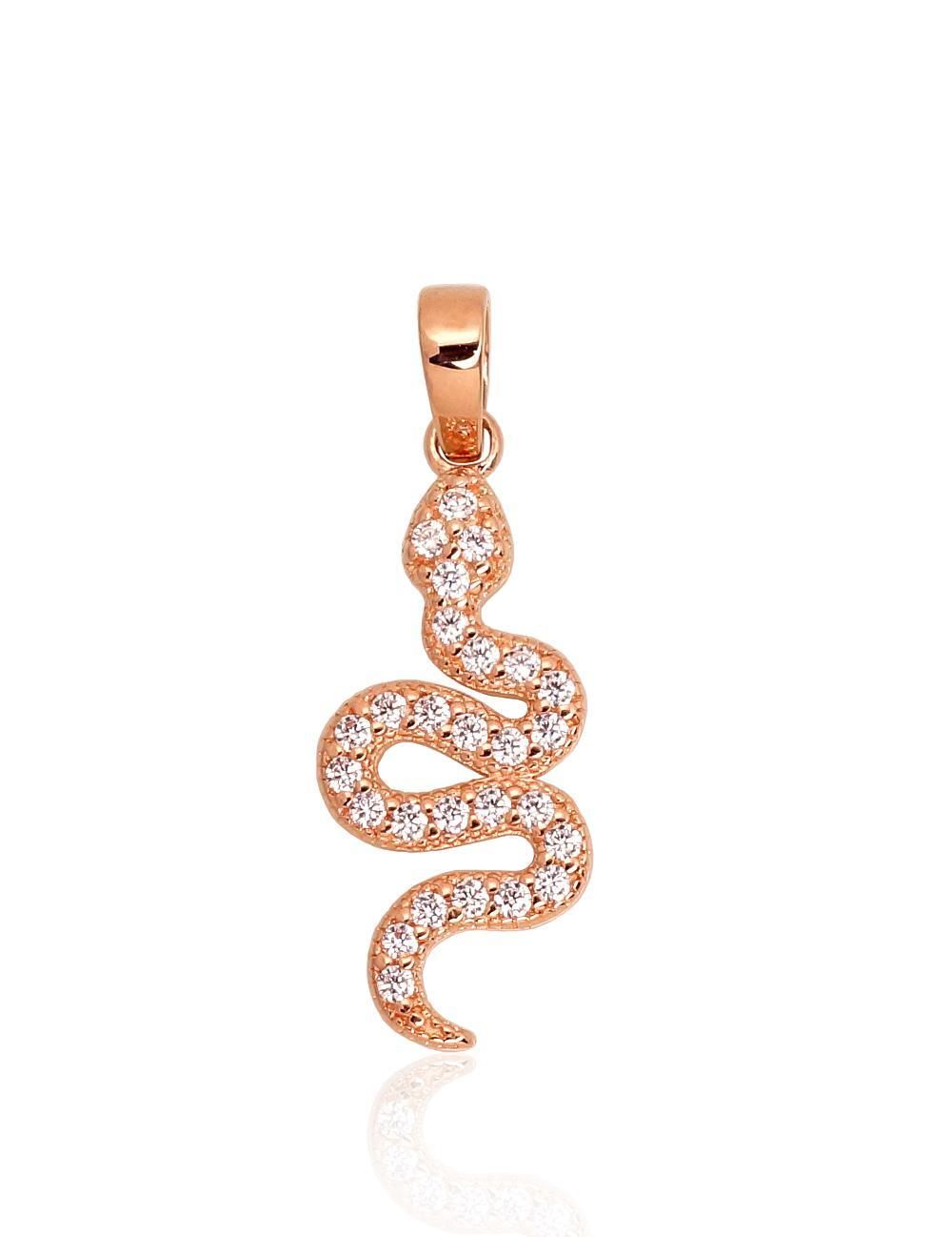 Snake | Gold Pendant | A1300807AuRCZ