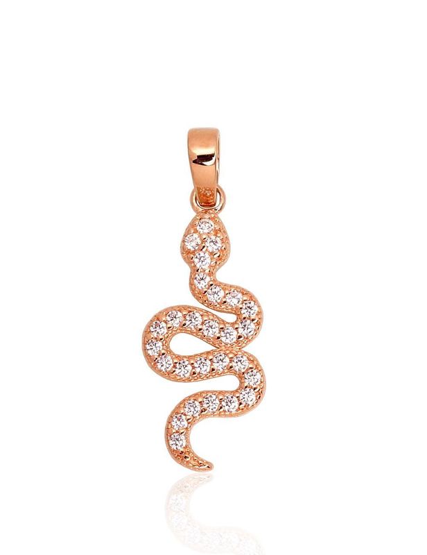 Snake | Gold Pendant | A1300807AuRCZ