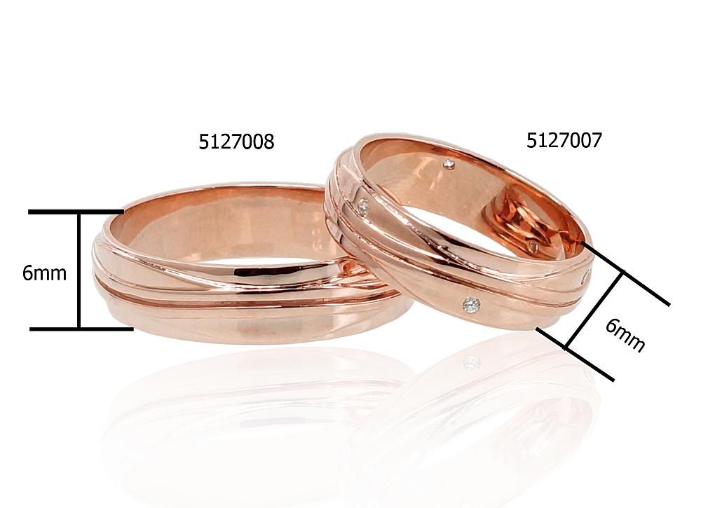 Gold Wedding Ring A1100552AuRCZ