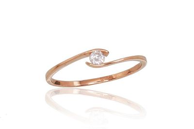 Gold Engagement Ring A1100805AuRCZ