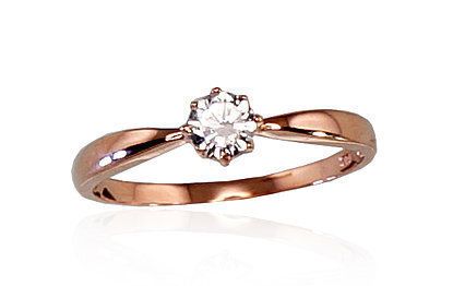 Atlanta - gold engagement ring model A1100284AuRCZ