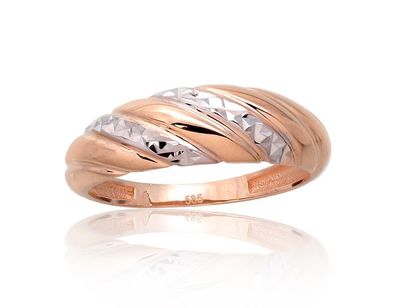 Gold ring for women A1100981AuRPRhW