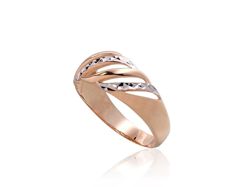 Gold ring for women A1100982AuRPRhW