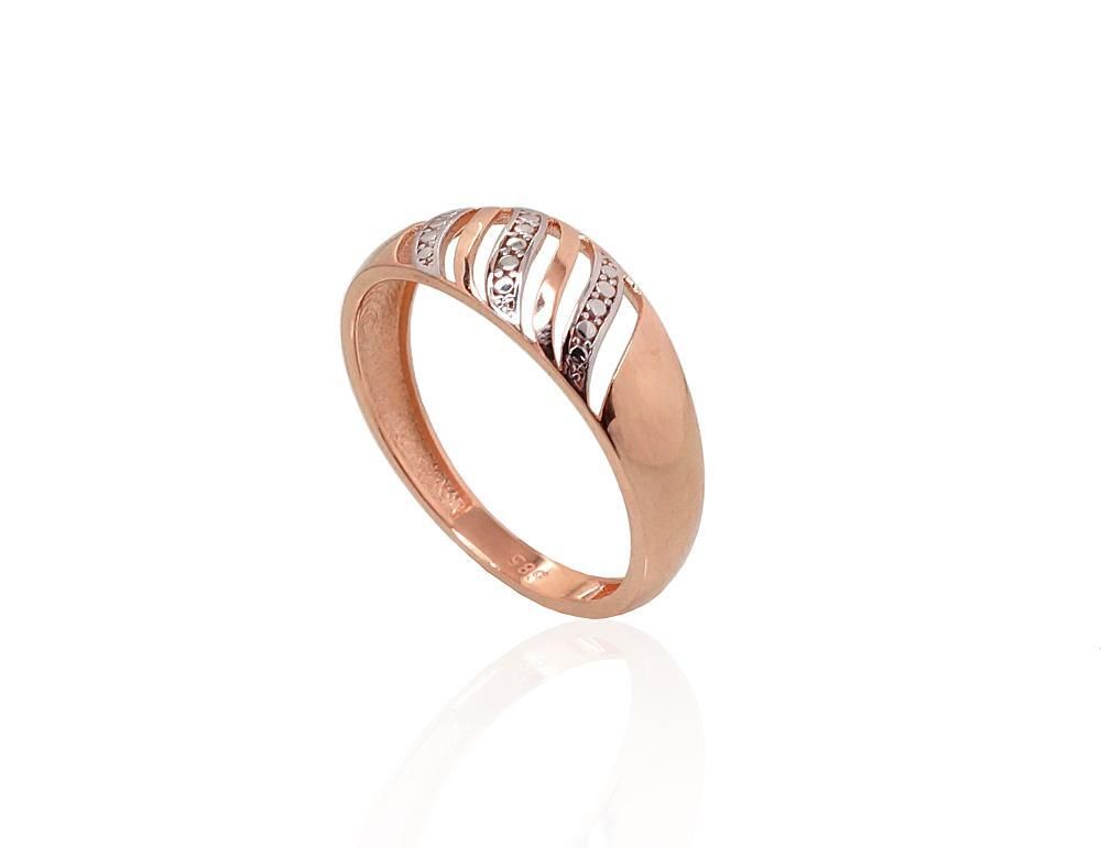 Gold ring for women A1100866AuRPRhW