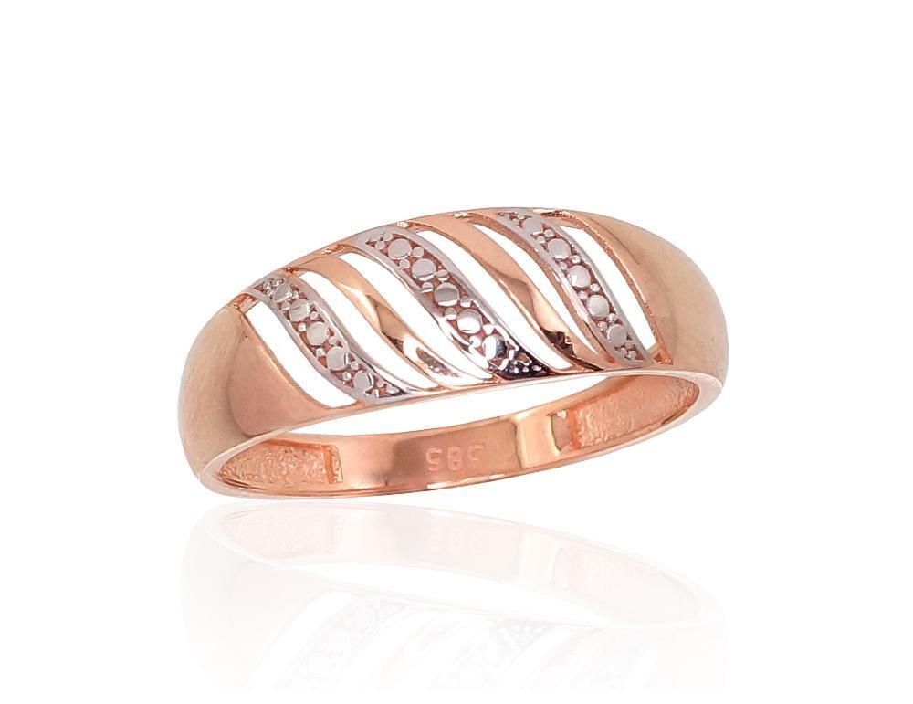 Gold ring for women A1100866AuRPRhW