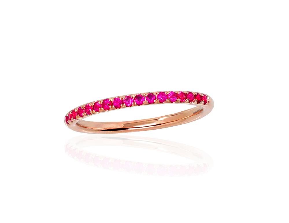 With Gemstone Gold Ring A1100902AuRRB