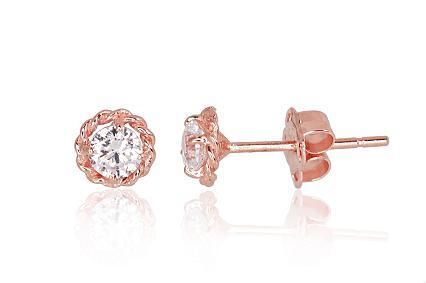 Gold Earrings A1200147AuRCZ