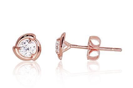 Gold Earrings A1200198AuRCZ