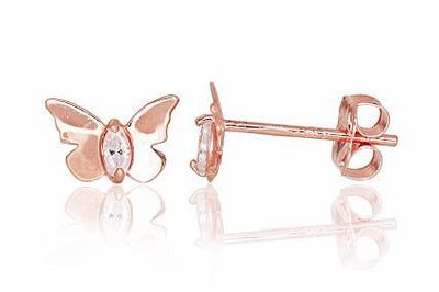 Gold Earrings Butterfly A1200283AuRCZ