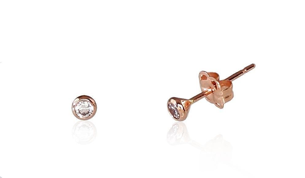 Gold Earrings A1200439AuRCZ