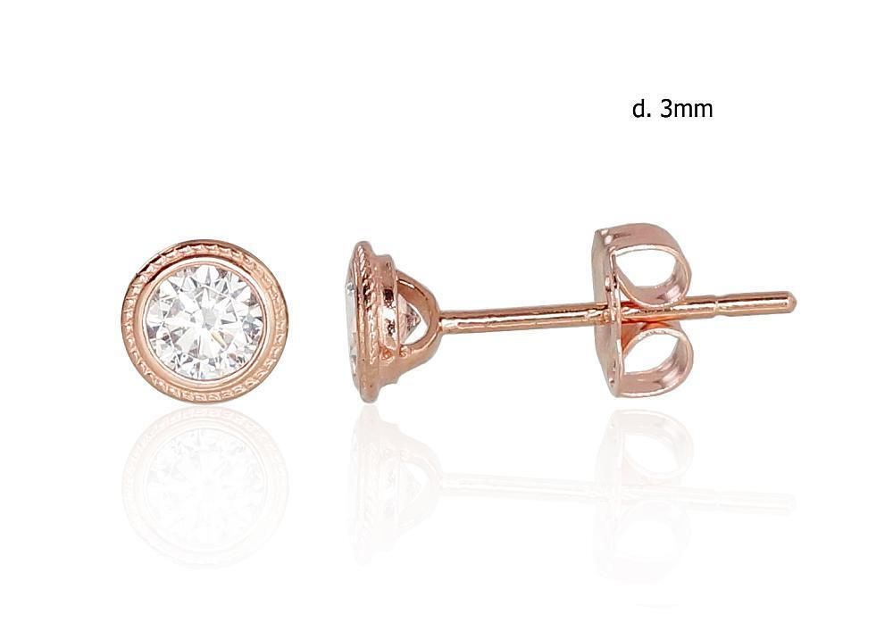 Gold Earrings A1200951AuRCZ