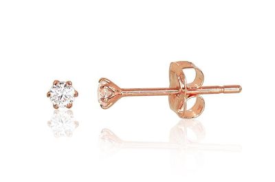 Gold Earrings A1201126AuRCZ Gold Earrings A1201126AuRCZ